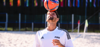 Beach soccer practice section launched 