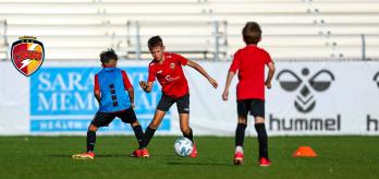 Training session with Chargers U-12