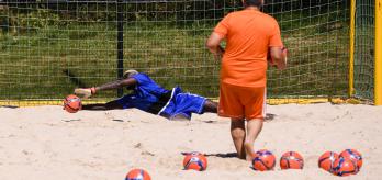 Plongeon, prise de balle et arrêt réflexe