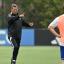 On the training ground with Roger Schmidt